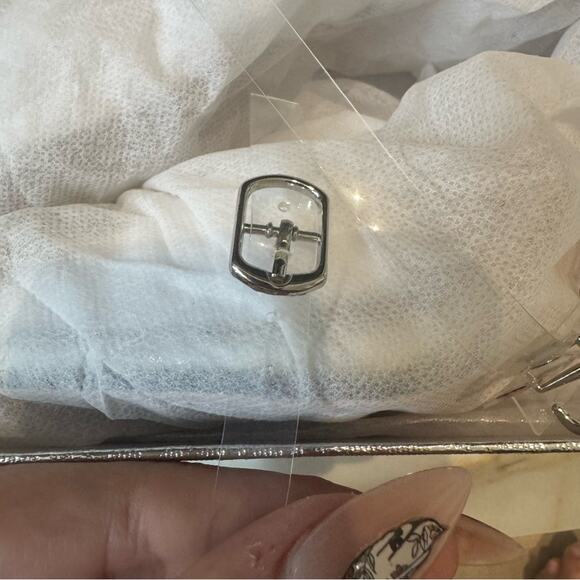 Wet Kiss Women’s Clear Crystal Rhinestones Slingback Pump Heels Size 9.5 - Picture 10 of 13